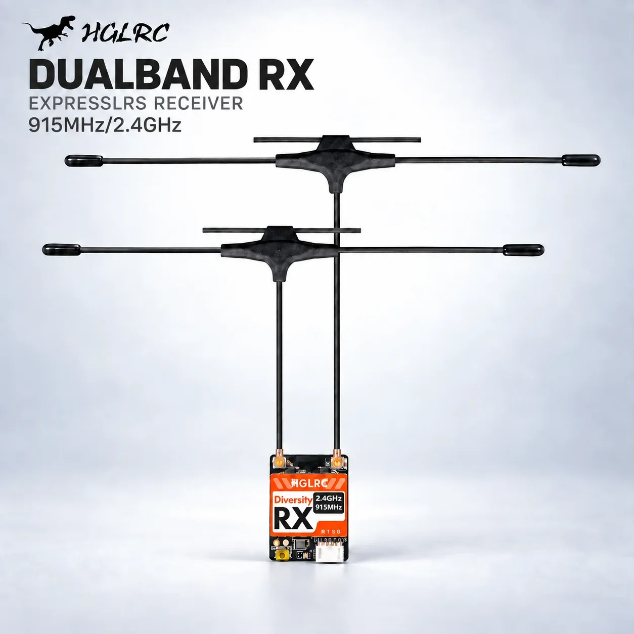 Drone Antenna - HGLRC Penerima Dualband RX ExpressLRS 915MHz
