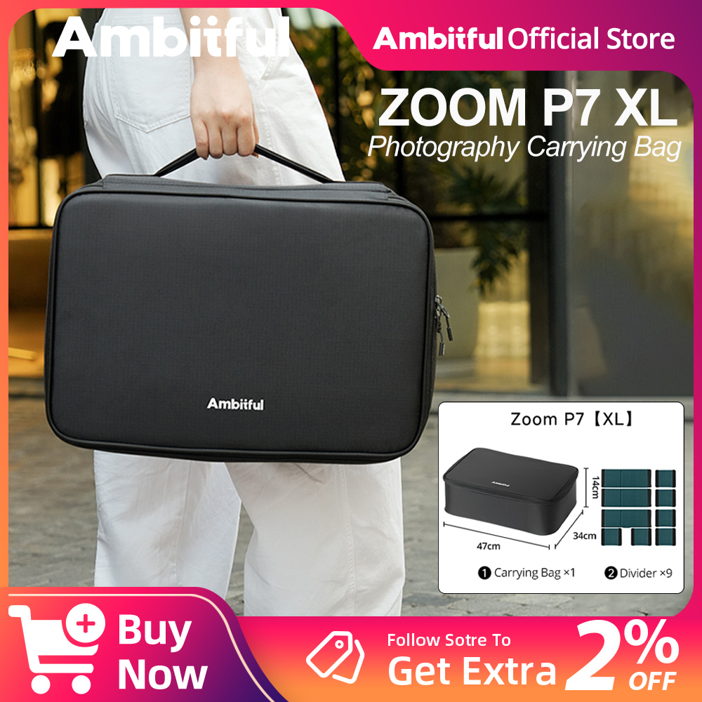 Dji Drone - Tas Penyimpanan Fotografi Ambitful ZOOM P7II