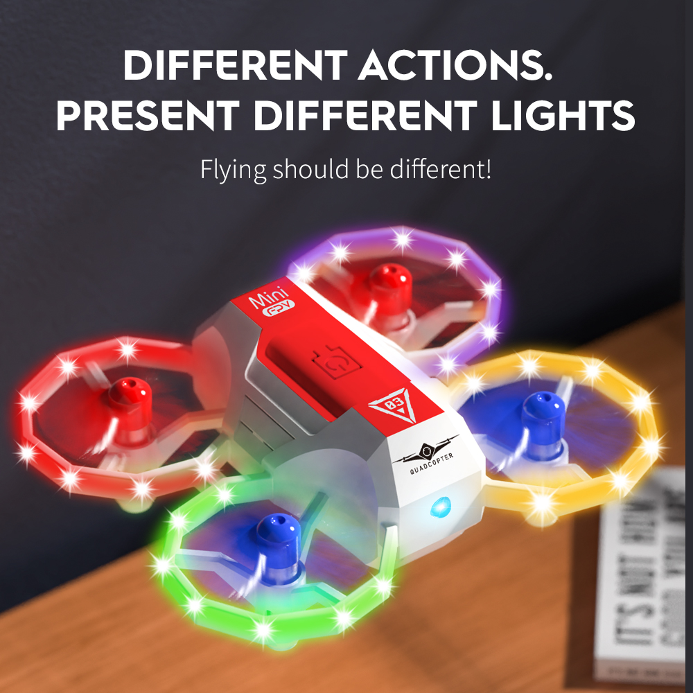 Brushed Drone Motor - KF601 drone Mini dengan musik dan