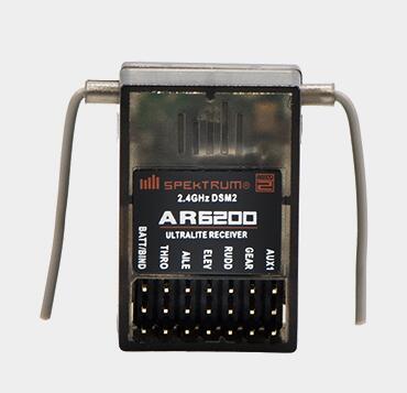 Radio Transmitter 2.4Ghz - Spektrum AR6200 2.4GHz 6CH penerima mendukung