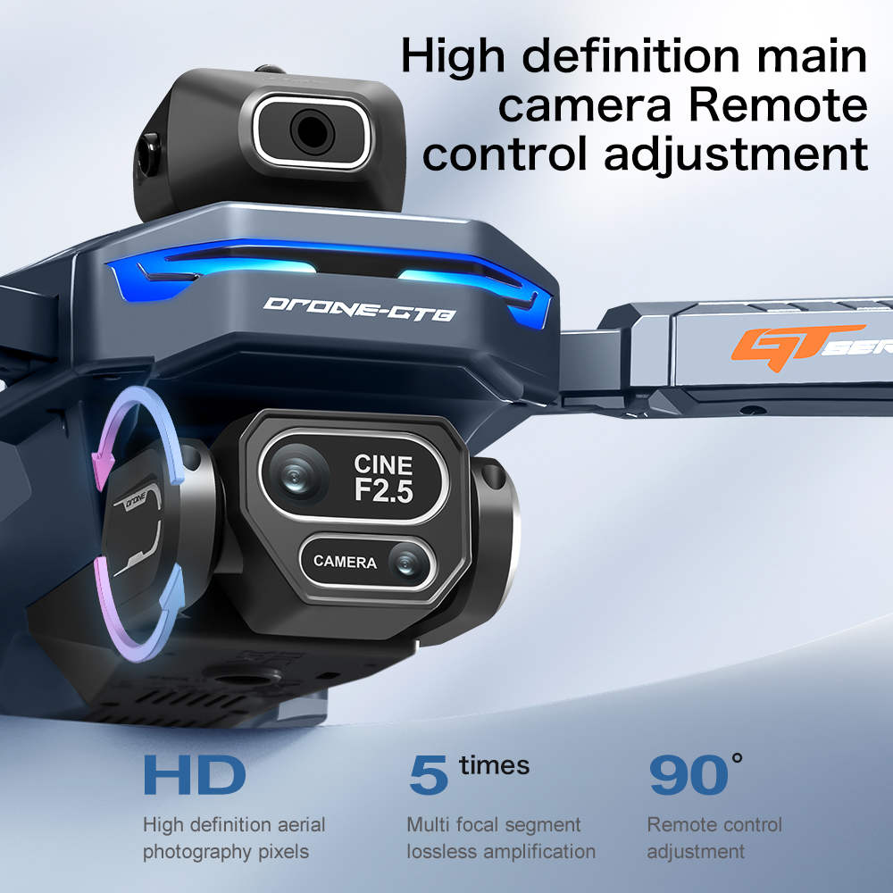 Drone RC GPS Lipat GT8 dengan  - Dji Mini Drone ulasan dan harga