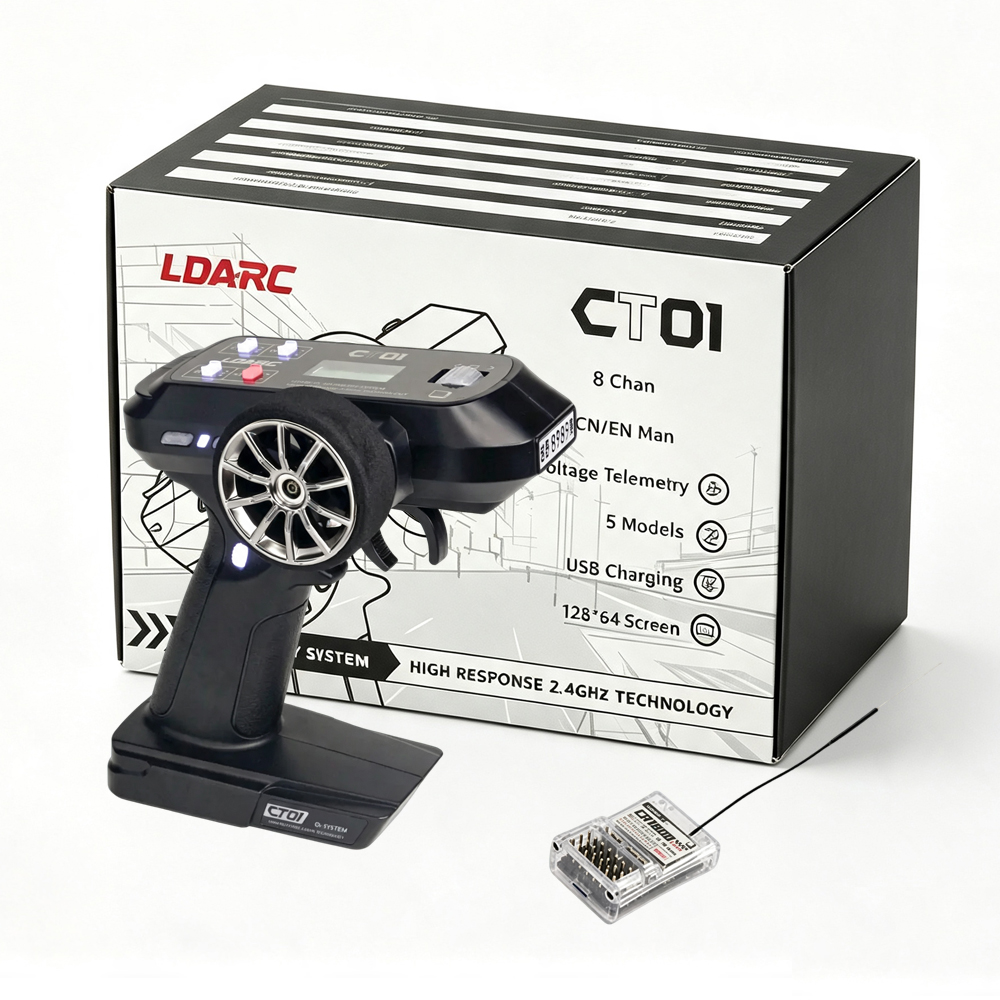 LDARC CT01 2.4G 8CH Sistem Kon - Radio Transmitter 2.4Ghz ulasan dan harga