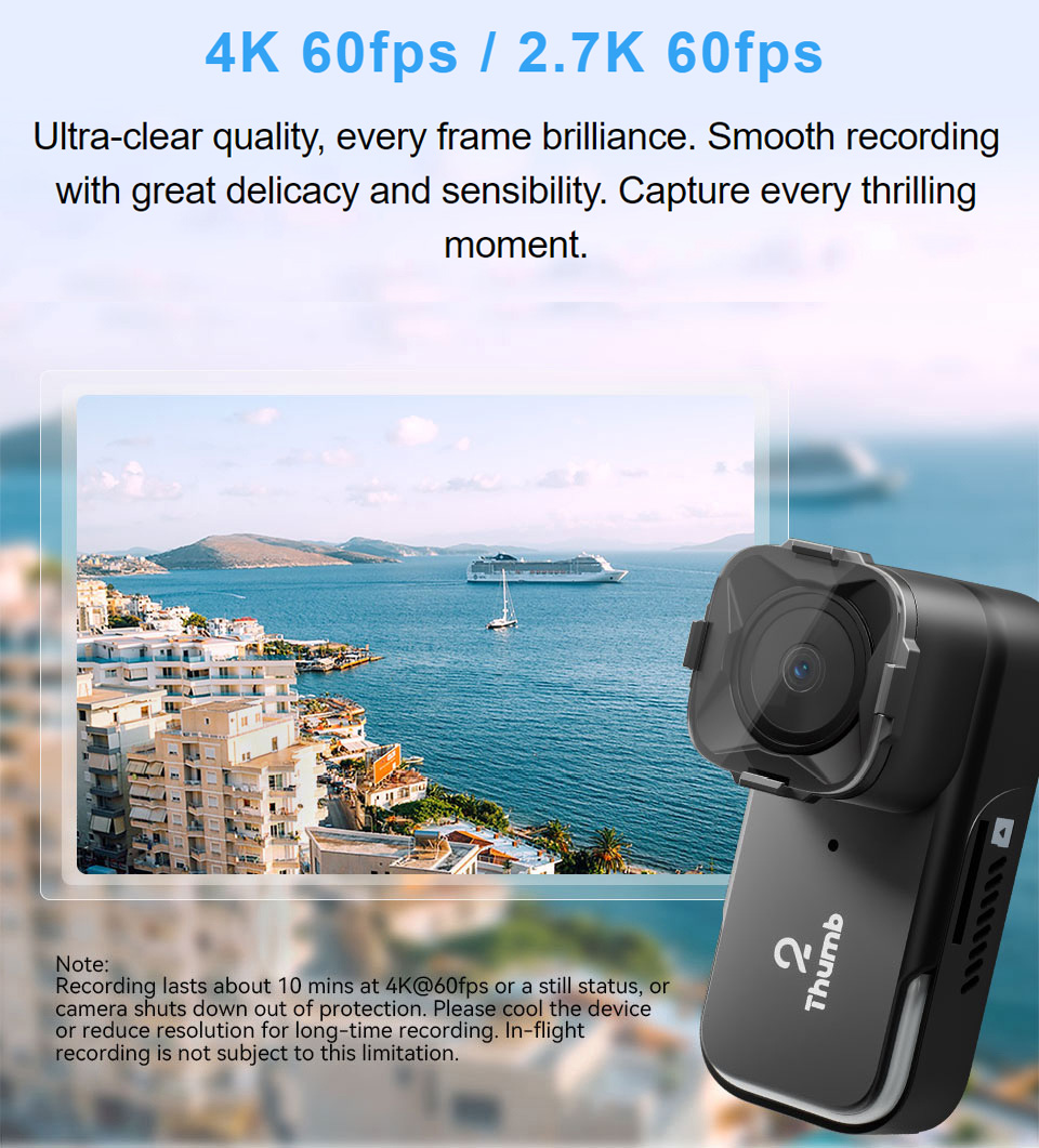 Versi Baru RunCam Thumb 2 4K 2 - Runcam Camera ulasan dan harga