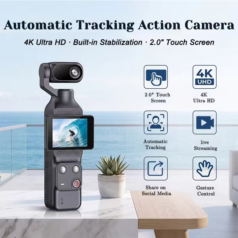 Kamera Aksi Gimbal 4K/1080P, K - Runcam Camera ulasan dan harga