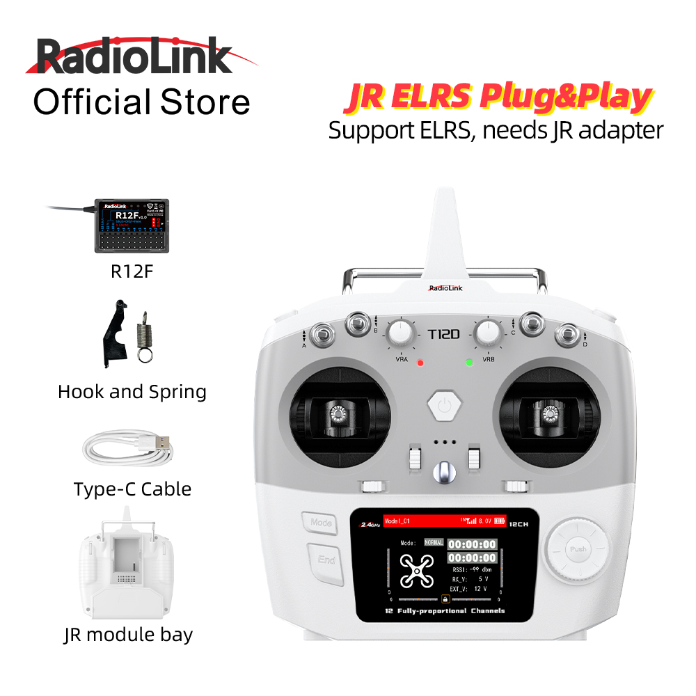 Modul RadioLink T12D JR 12CH 2 - Radio Transmitter 2.4Ghz ulasan dan harga
