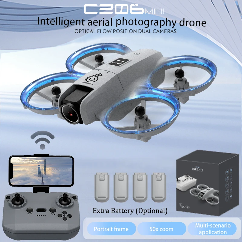 Drone Quadcopter RC Mini CZ06  - Brushed Drone Motor ulasan dan harga