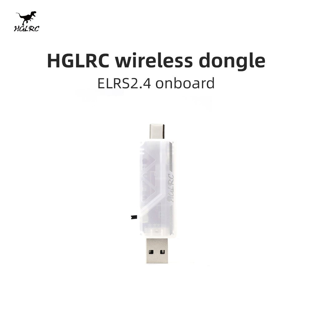 HGLRC Dongle Nirkabel ELRS 2.4 - Radio Transmitter 2.4Ghz ulasan dan harga