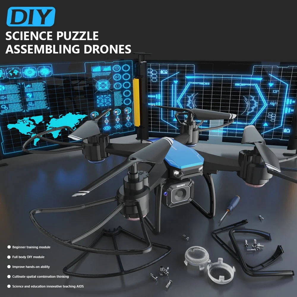 JJRC H108 DIY Drone Mini Perak - Brushed Drone Motor ulasan dan harga