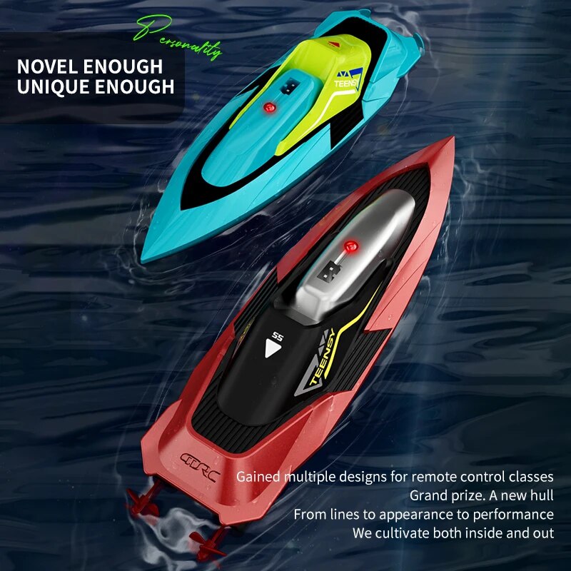 Perahu RC Mini 2.4G 10km/jam,  - Radio Transmitter 2.4Ghz ulasan dan harga