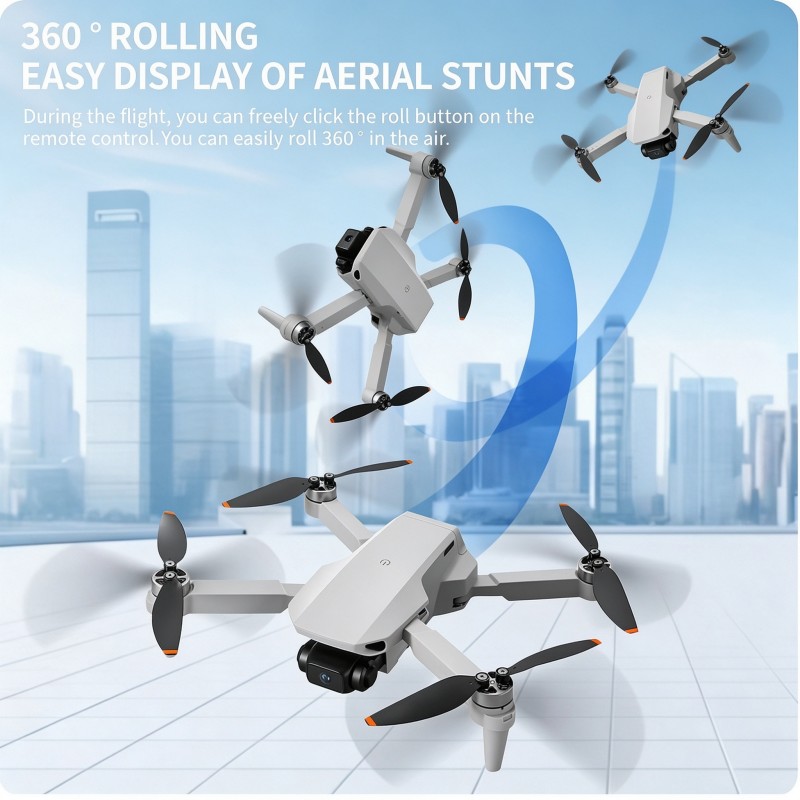 Drone Mini Aeri100 Terbaru, Ka - Propeller Guard ulasan dan harga