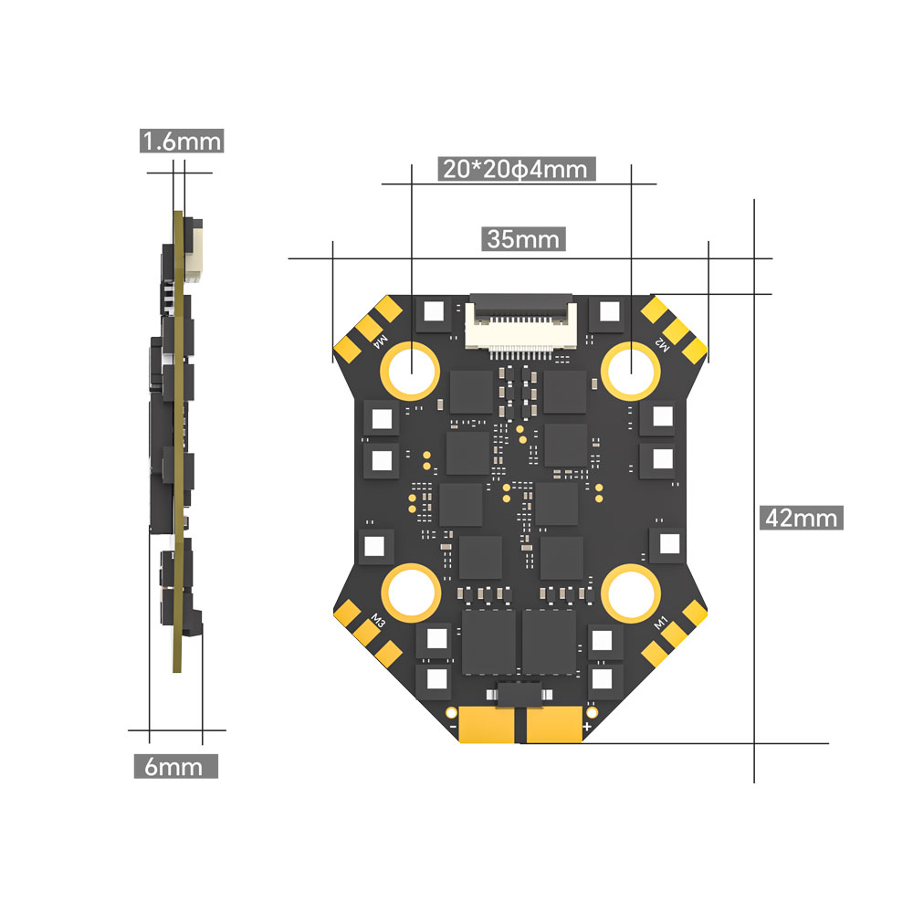 iFlight Borg F7 Mini Stack Fli - Mini Drone ulasan dan harga