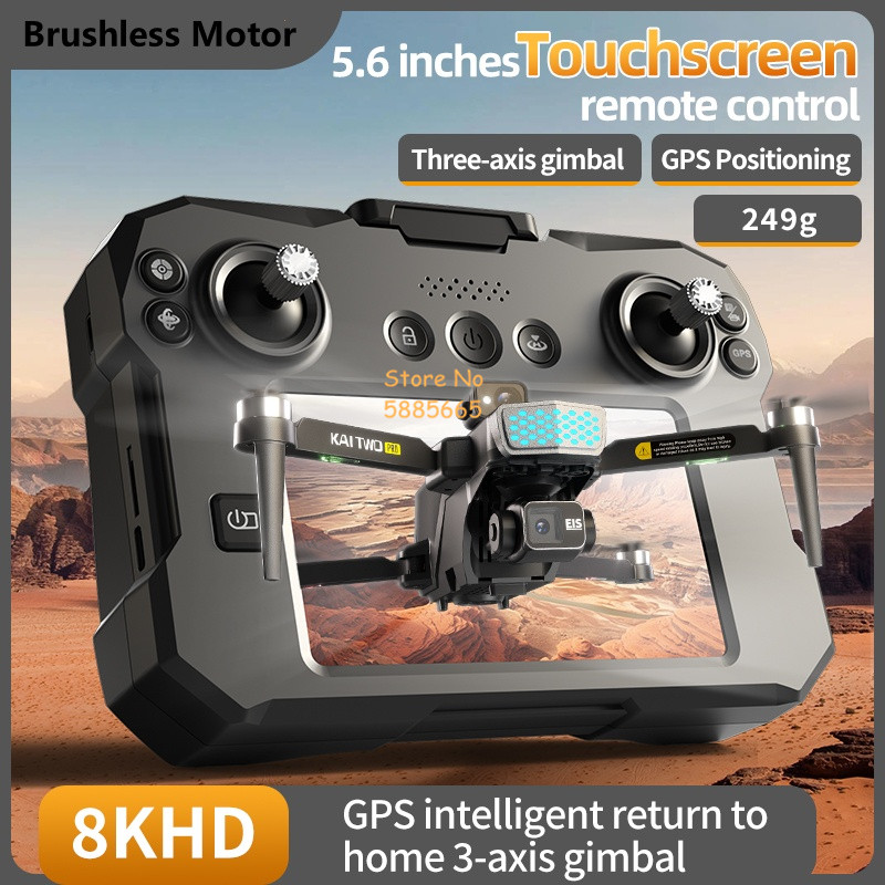 Drone RC 8K ESC 3 Axis Gimbal  - 4 In 1 Esc ulasan dan harga