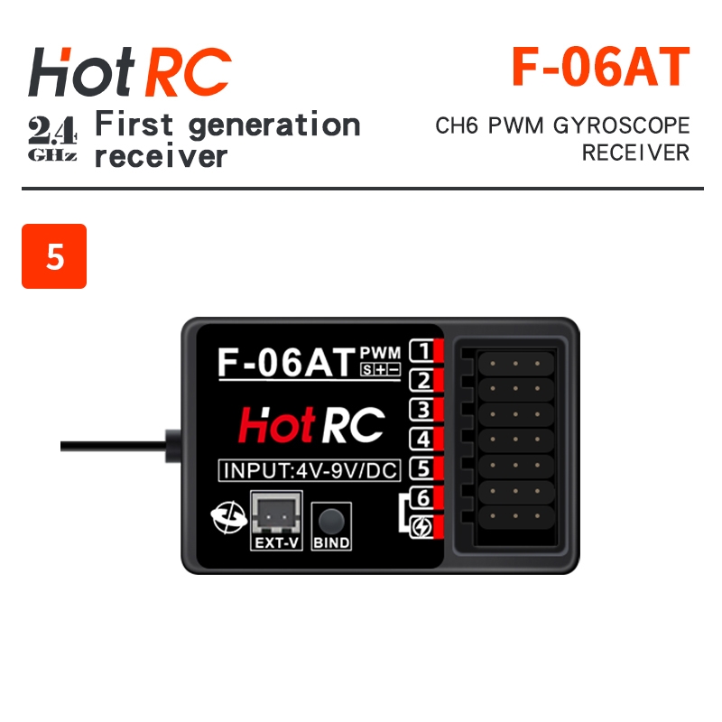 Penerima HOTRC 2.4Ghz F-01A F- - Radio Transmitter 2.4Ghz ulasan dan harga